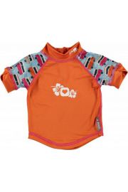 Koszulka do pywania upf50+, blue/orange campervan - rozmiar xl