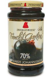 Zwergenwiese Mus z czarnej porzeczki (70% owocw) bezglutenowy 225 g Bio