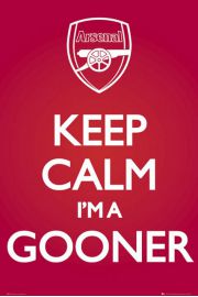 Arsenal Londyn Keep Calm Im a Gooner - plakat