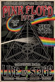 Pink Floyd Ciemna strona ksiyca - plakat