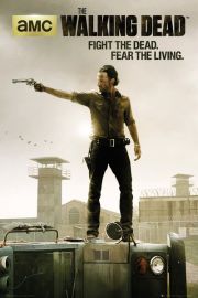 The Walking Dead Fight the Dead, Fear the Living - plakat 61x91,5 cm