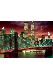 Nowy Jork Most w kolorze plakat 3D 67x47 cm