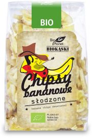 Bio Planet Chipsy bananowe sodzone 150 g Bio