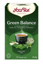 Yogi Tea Herbata zielona rwnowaga (green balance) 17 x 1.8 g Bio