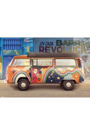 VW Camper Kuba - plakat