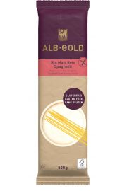 Alb-Gold Makaron kukurydziano-ryowy spaghetti bezglutenowy 500 g Bio