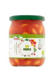 Primaeco Fasola w sosie pomidorowym bezglutenowa 440 g Bio