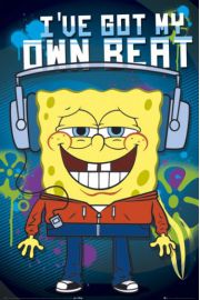 Spongebob Kanciastoporty - Mj Wasny Bit - plakat
