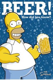 The Simpsons - Piwo Skd Wiedziae ? - plakat