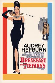 Audrey Hepburn niadanie u Tiffanego - retro plakat 61x91,5 cm
