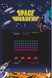 Space Invaders - plakat