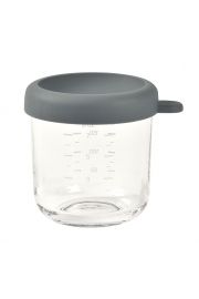 Pojemnik soiczkek szklany z zamkniciem 250 ml Mineral