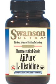 Swanson AjiPure L-histydyna 500 mg Suplement diety 60 kaps.
