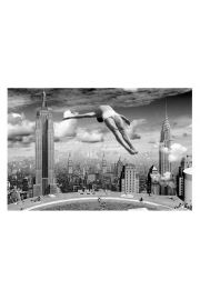 Nowy Jork Basen na Dachu Wieowca - plakat 91,5x61 cm