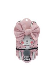 Gumki do wosw cuty clips - boss bunny pink