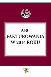 eBook ABC fakturowania w 2014 roku pdf