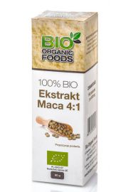 Bio Organic Foods 100% BIO Ekstrakt z Maca 80 g