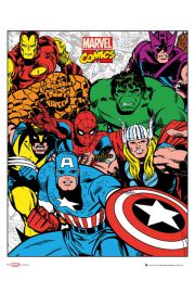 Marvel Komiks - Grupa - plakat