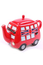 Dzbanek do herbaty w ksztacie angielskiego autobusu