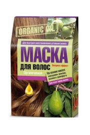 Fitocosmetic Organiczna maska do wosw z olejem makadamia i awokado 3 x 30 ml