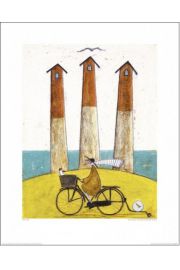 Sam Toft Latarnie morskie - plakat premium 40x50 cm