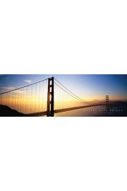 San Francisco - Golden Gate Bridge - plakat 91,5x30,5 cm