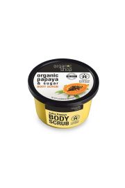 Organic Shop Organic Papaya & Sugar Body Scrub peeling do ciaa o zapachu soczystej papai 250 ml