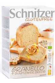 Schnitzer Chleb kukurydziany z ziarnami sonecznika bezglutenowy 500 g Bio