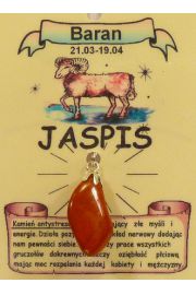 Amulet zodiakalny - Baran - JASPIS