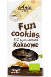 Bio Ania Fun cookies kakaowe 120 g Bio