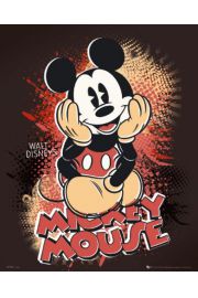 Myszka Miki Mickey Mouse - Walt Disney - plakat