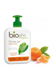 Biopha Organic Biopha, el pod prysznic citrus, butelka z pompk 400 ml