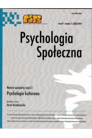 ePrasa Psychologia Spoeczna nr 1(28)/2014