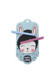 Spinki do wosw Snails Cuty Clips-Moon Rabbit 17