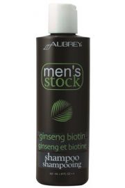 Aubrey Organics, Men Stock Krok 1 Szampon do wosw z e-Szeniem i Biotyn dla mczyzn 237 ml
