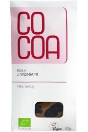 Cocoa Tabliczka biaa z winiami 50 g Bio