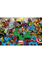 Marvel Komiks - MIX Bohaterw - plakat