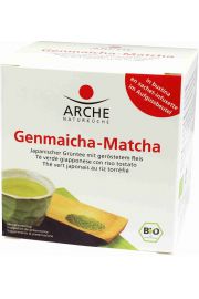 Arche Herbata zielona genmaicha - matcha z ryem ekspresowa 15 g Bio