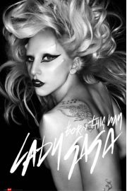 Lady Gaga Born This Way - plakat
