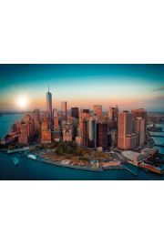 Nowy Jork Wiea Wolnoci Manhattan - plakat 140x100 cm