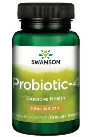 Swanson Probiotic-4 - suplement diety 60 kaps.