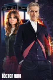 Doctor Who Clara and Doctor - plakat