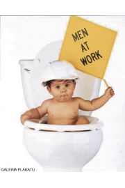 Facet w Pracy - Dziecko - zabawny plakat