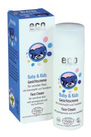 Eco Cosmetics Krem do twarzy dla dzieci i niemowlt z owocem granatu i rokitnikiem 50 ml
