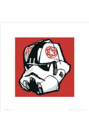 Gwiezdne Wojny Star Wars Hem Szturmowca - plakat premium 40x40 cm