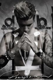Justin Bieber Purpose - plakat