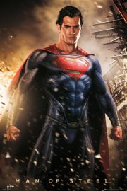 Superman Czowiek ze Stali - Wybuch - plakat