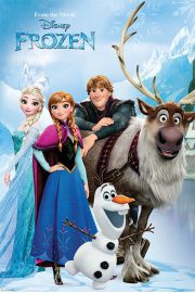 Kraina Lodu Frozen Bohaterowie - plakat 61x91,5 cm