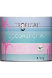 Bio chipsy kokosowe 100g Tropicai