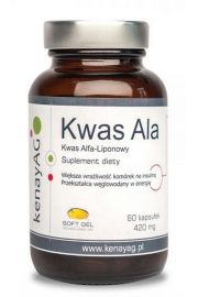 Kenay Kwas alfa-liponowy ALA - suplement diety 60 kaps.